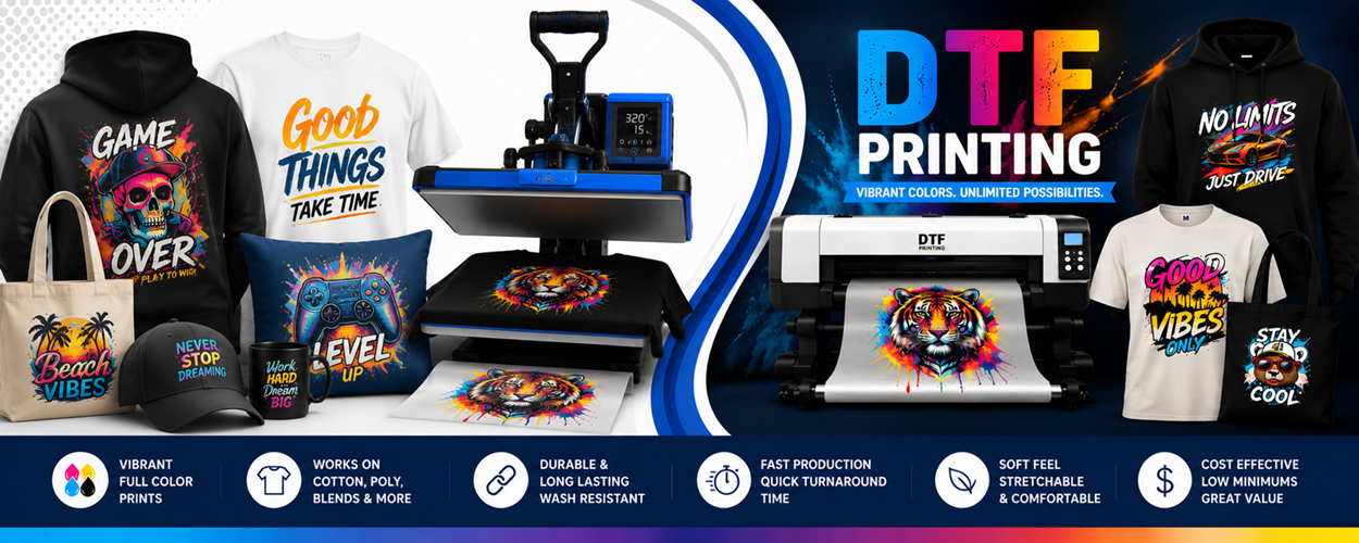 DTF printing and applications
